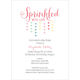 Pink Sprinkled with Love Shower Invitations Image 4 of 6